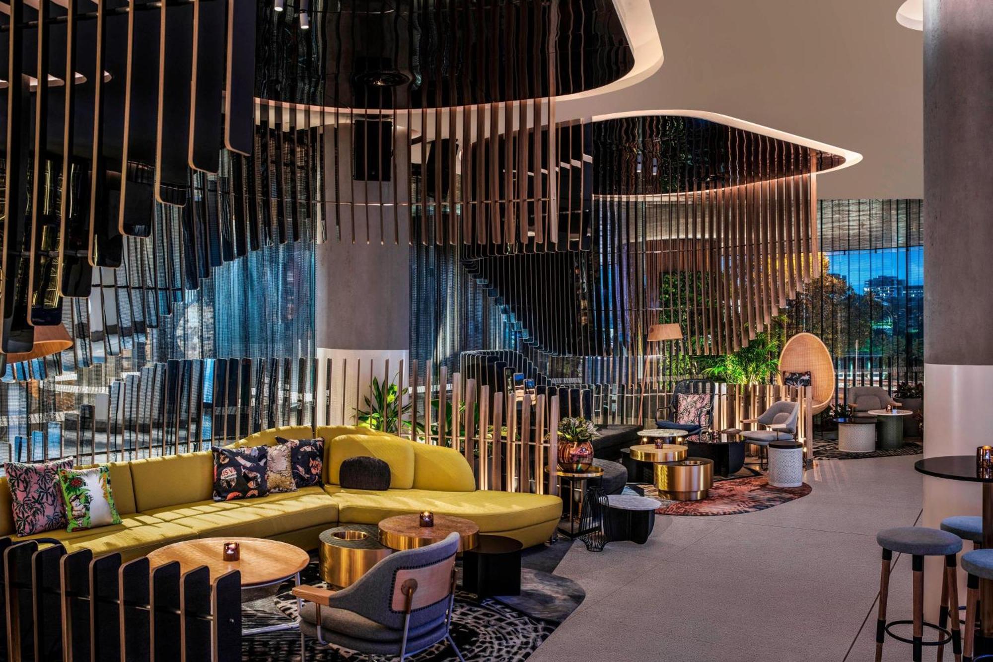 فندق دبليو بريسبان بريزبين المظهر الخارجي الصورة The lobby of the hotel