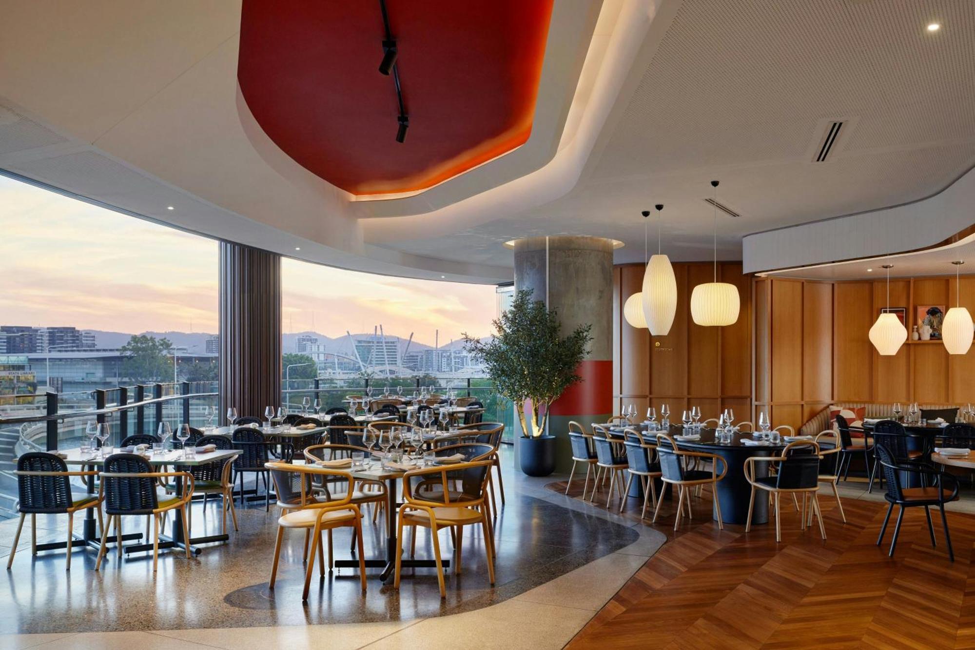 فندق دبليو بريسبان بريزبين المظهر الخارجي الصورة Restaurant