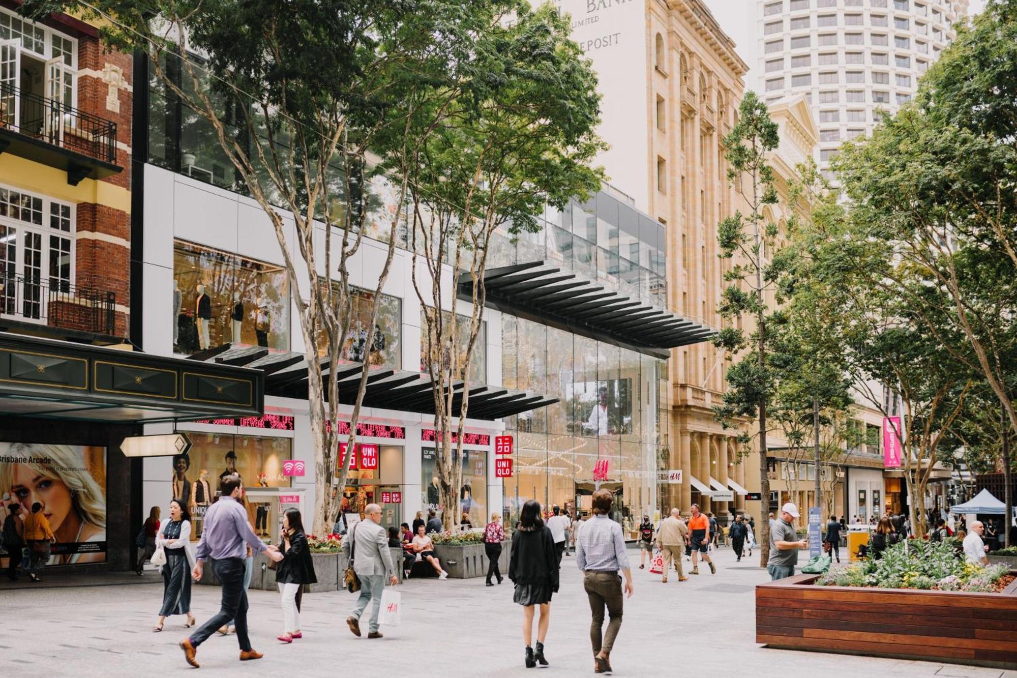 فندق دبليو بريسبان بريزبين المظهر الخارجي الصورة The proposed Queen Street Mall redevelopment